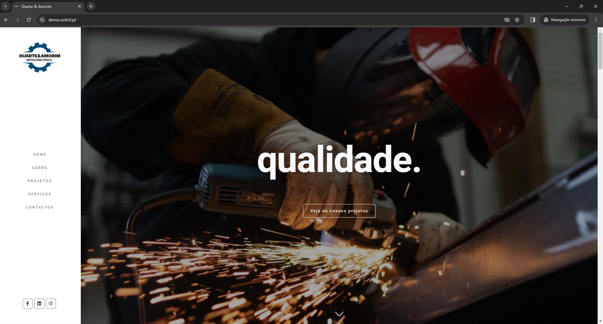 Website Duarte & Amorim