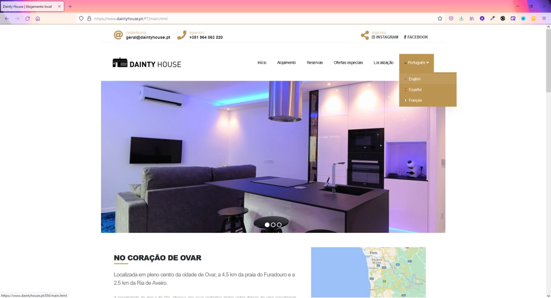 Website Dainty House