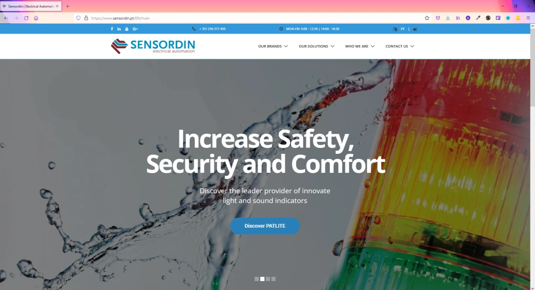 Website Sensordin